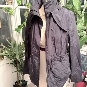 Cole Haan Lightweight Packable Anorak Jacket - Gray